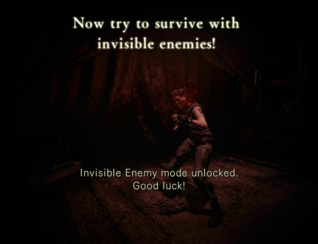 Invisible Enemy screen in the 2014 Remaster