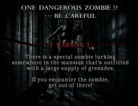 One Dangerous Zombie screen in the 2002 GameCube